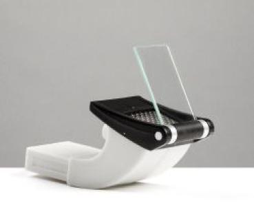 Zubler suction funnel with small disc, tiltable